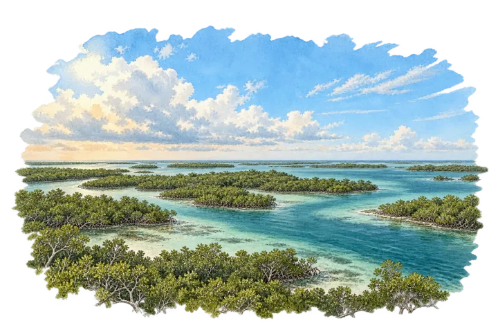 The backcountry bays