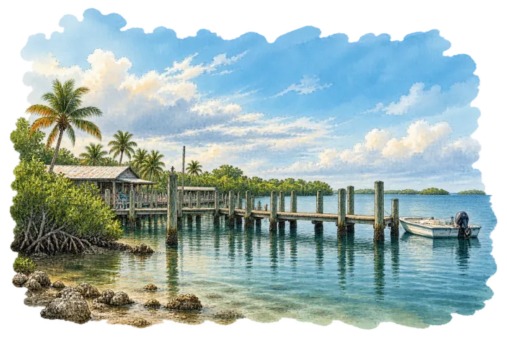 Chokoloskee marina