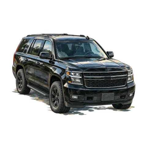 The agents' black SUV