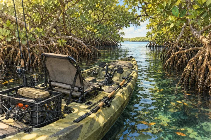 Fishing kayak
