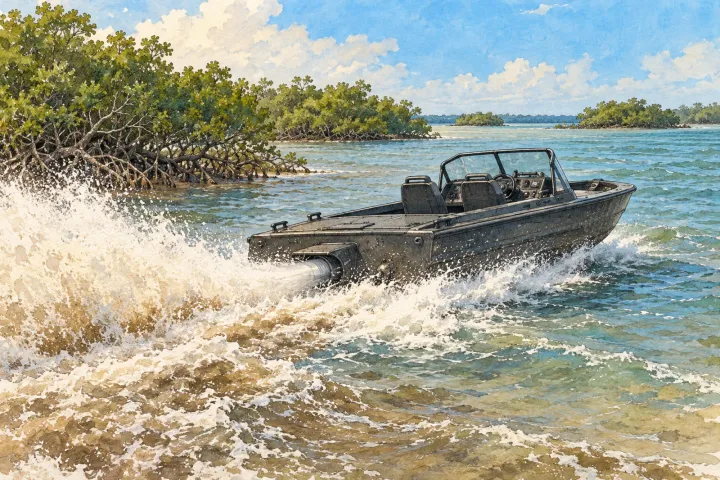 Jet boat (jet drive)