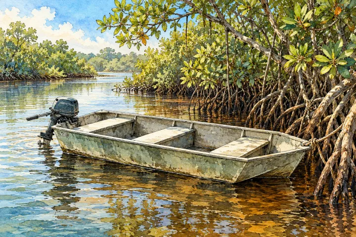 Jon boat (flat-bottom)