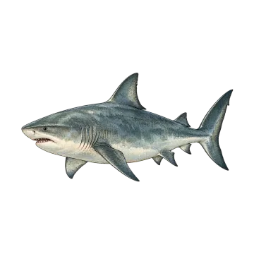 Shark on the beach ('Mako')