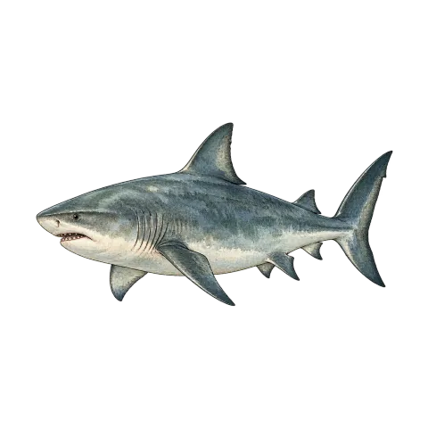 Shark on the beach ('Mako')