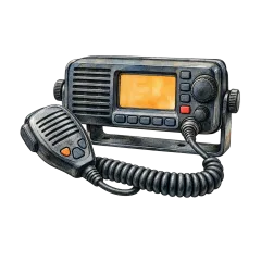 Marine VHF radio