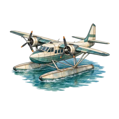 The smugglers' seaplane