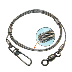 Steel leader