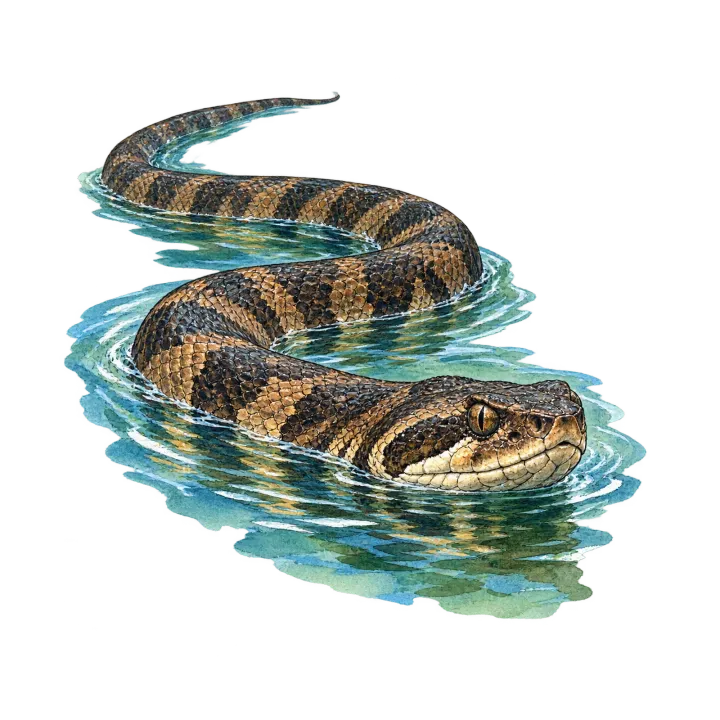 Cottonmouth (water moccasin)