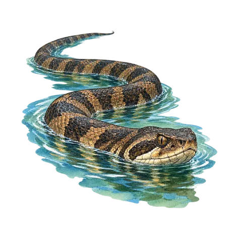 Cottonmouth (water moccasin)